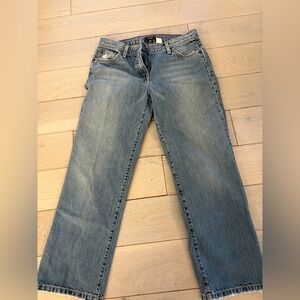 J. Crew Light Blue Straight Leg Jeans size 4
